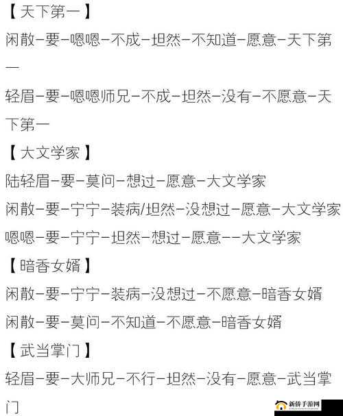 一梦江湖游戏内萧居棠角色好感度快速提升全面实用攻略