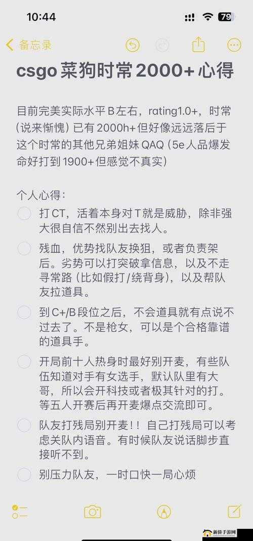 暴躁老姐的 csgo 心得分享视频独家揭秘：带你领略不一样的游戏世界