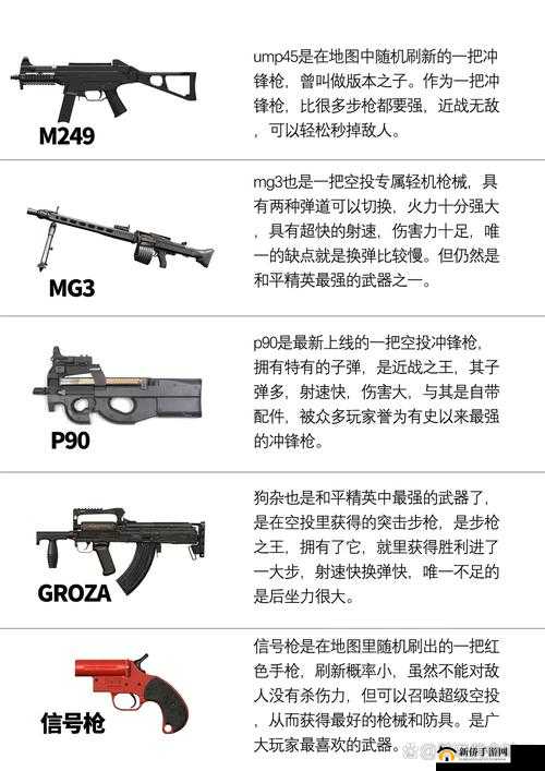 和平精英决赛圈，高效制胜的适用枪支选择与策略推荐