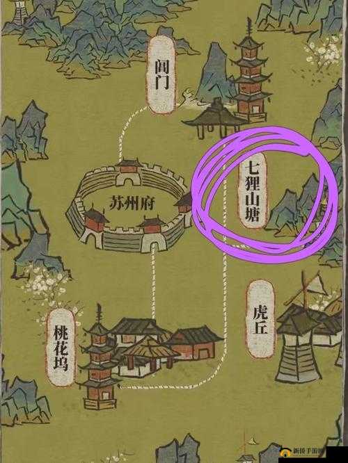 江南百景图七狸山塘探险，宝箱究竟藏在哪？详细位置图文揭秘